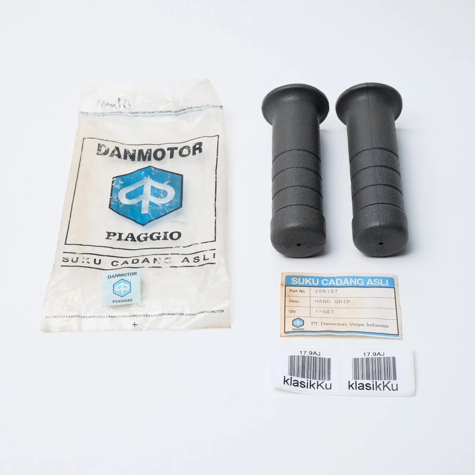 Se adapta a Vespa PK 50 125 XL2 FL FL2 N HP COSA empuñadura giratoria mango de goma Foto 2 de 4