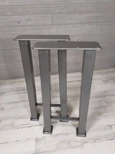Bighorn Series Powder Coated Sofa Table Legs w/shelf bracket
