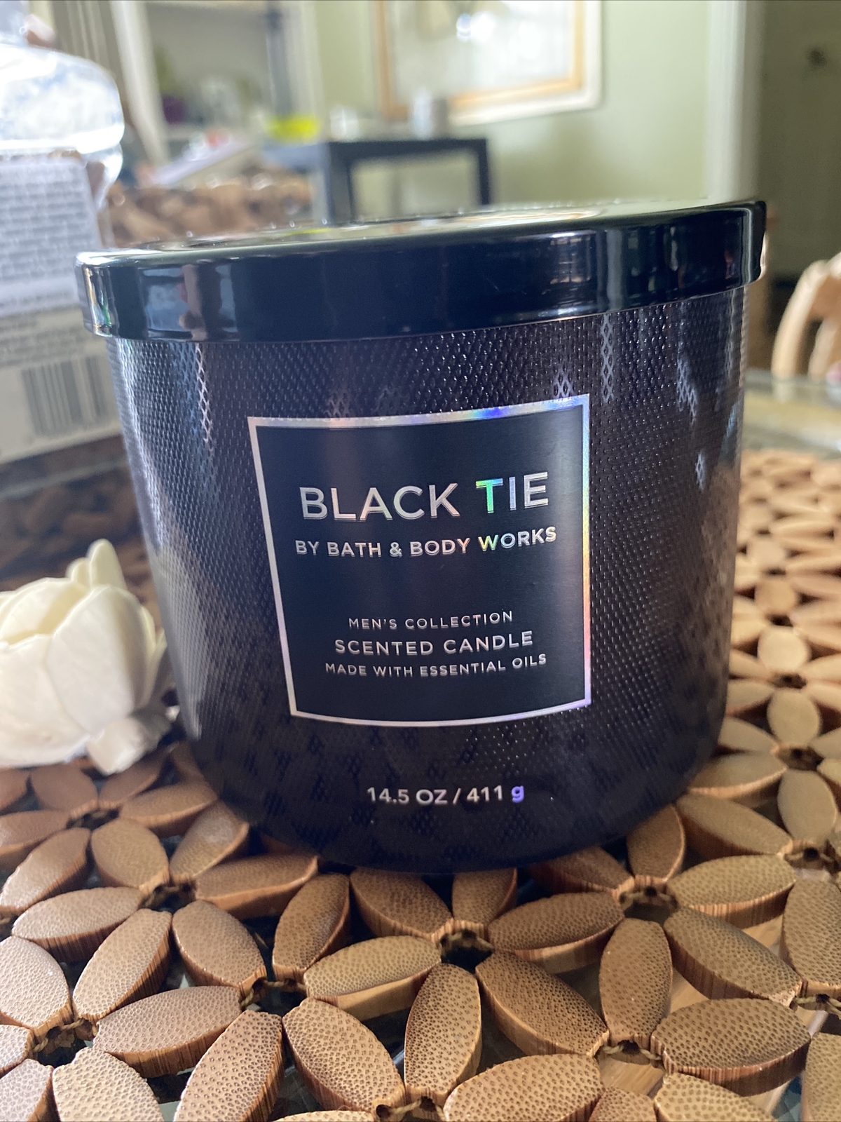 BATH & BODY WORKS 3WICK CANDLE 14.5 OZ Black Tie FREE SHIPPING eBay