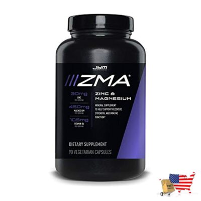 JYM Supplement Science ZMA Zinc Magnesium Capsules Supplement Zinc Magnesium 