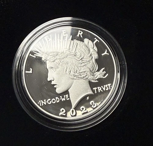 2023 US Mint San Francisco PEACE SILVER DOLLAR - 23XL - PROOF .999 Silver Proof.