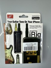 IK Multimedia AmpliTube iRig Guitar Interface for iPhone iPad iPod NEW
