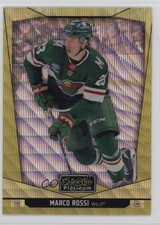 2024-25 O-Pee-Chee Platinum Neon Yellow Surge Marco Rossi #9