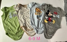 Baby Boy Clothing Lot 3-6 Months 7 Piece Set Disney Millie and Myles Mickey Mo