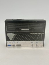 Vintage Sharp JC-11 Walkman Cassette Player Untested For PARTS OR REPAIR ONLY