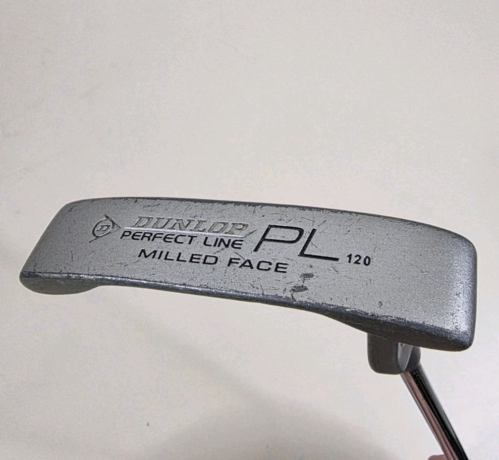 Dunlop Putter Face Midsize Alta 男性右きき用)の 超希少♪DUNLOP ダンロップ Face in Putter ST-202 WINNING SERIES フェースイン パター 35インチ 純正スチールシャフト 中古品♪T1594