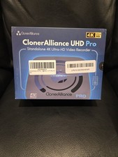 New CLONERALLIANCE UHD Pro 4K Video Recorder HDMI Capture DVR H.265/H.264 Codec