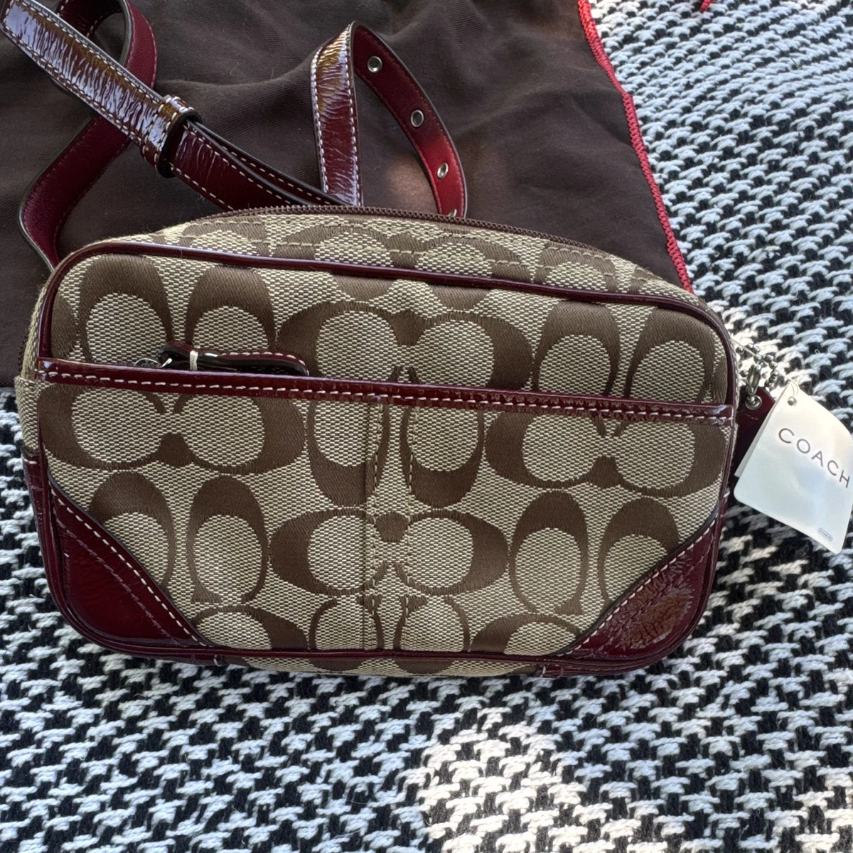 バッグ vintage coach old waist pouch brown Coach Waist Bag for sale | eBay