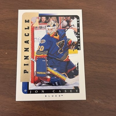 1996-97 Pinnacle Be a Player Autographs #63 Jon Casey  Blues