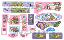 Vintage Fisher Price Little People Reproduction Lithos Decals for klip klop Cut!