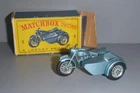 1960's Matchbox Lesney TRIUMPH MOTORCYCLE AND SIDECAR W/Orig Box #4 *NM+