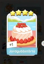 Jordgubbstarta Four Star Sticker🌟Set 13