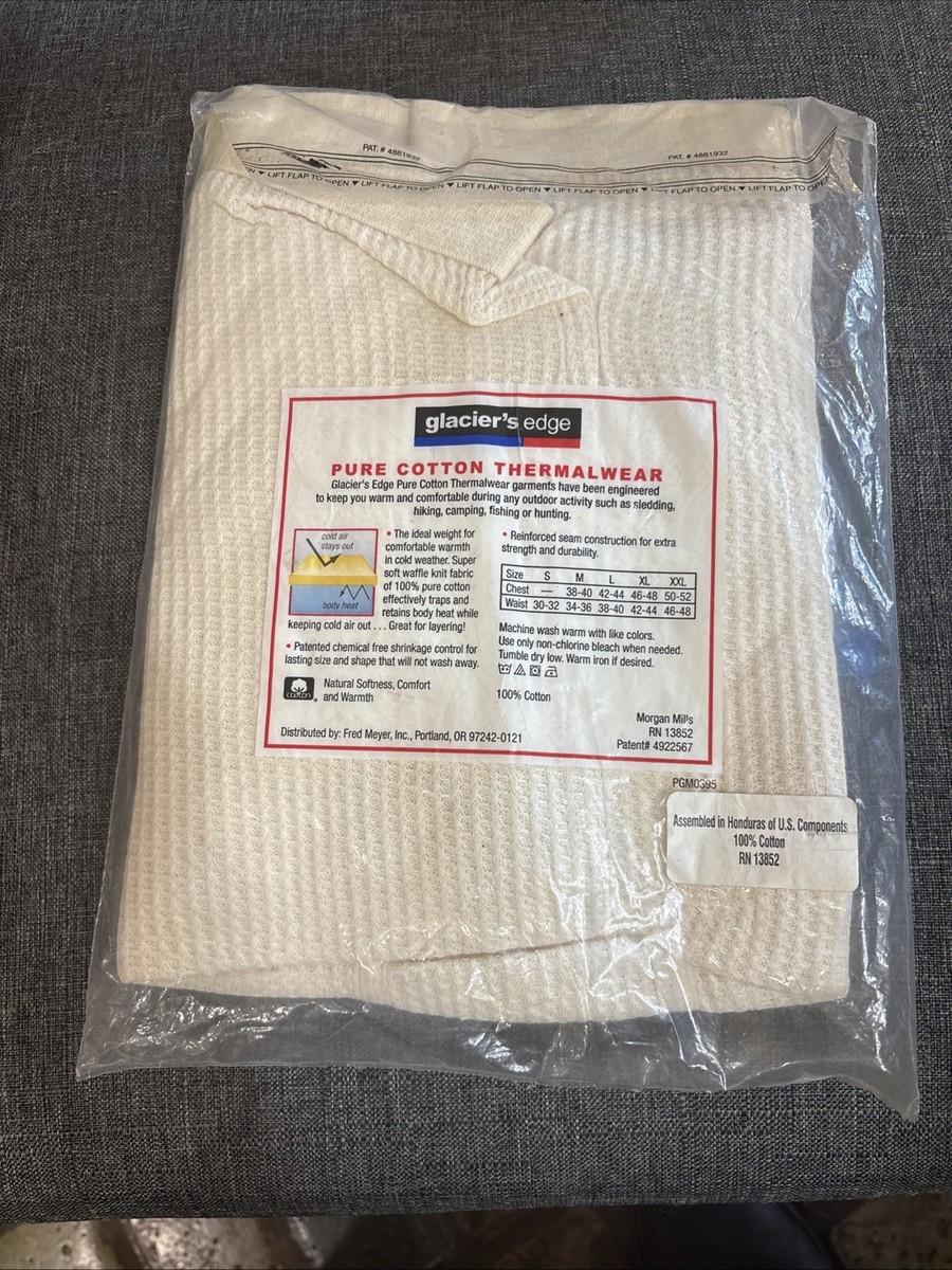 Vintage Glaciers Edge Thermal Under Wear Pants Size XL NOS - Underwear View 6