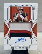 2024 National Treasures, JERMAINE BURTON /49 (True RPA) #193 CINCINNATI BENGALS