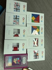 Fantastic Osmo Lot 2 Sets Words Numbers Tangrams iPad Bases Coding