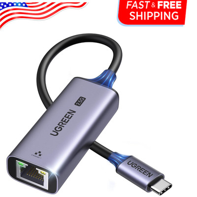 Ethernet Adapter USB-C 3.1 Gen1 to RJ45 2.5G Gigabit