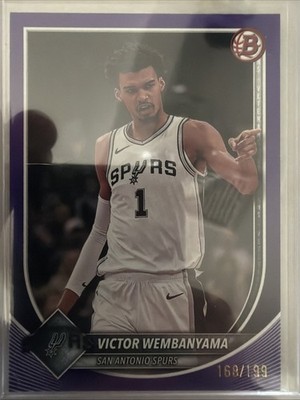 2025 Bowman Victor Wembanyama Purple #143 168/199