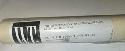 Wall Trends Intl Prepasted Solid Vinyl Wallpaper BIRDHOUSE TOSS 1 Roll/11yd NEW