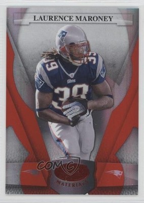2008 Leaf Certified Materials Mirror Red 5/100 Laurence Maroney #84 0c6