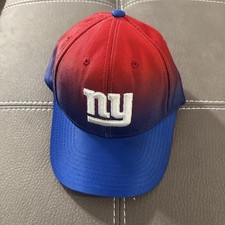 New York Giants Hat Cap Blue Red White NFL Strap Back Official Football