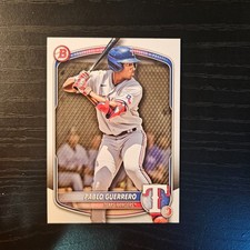 2025 Bowman Prospects Pablo Guerrero BP-144 Rangers