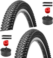 26X1.95 Inch Folding Mountain Bicycle Tires and Tubes with Levers