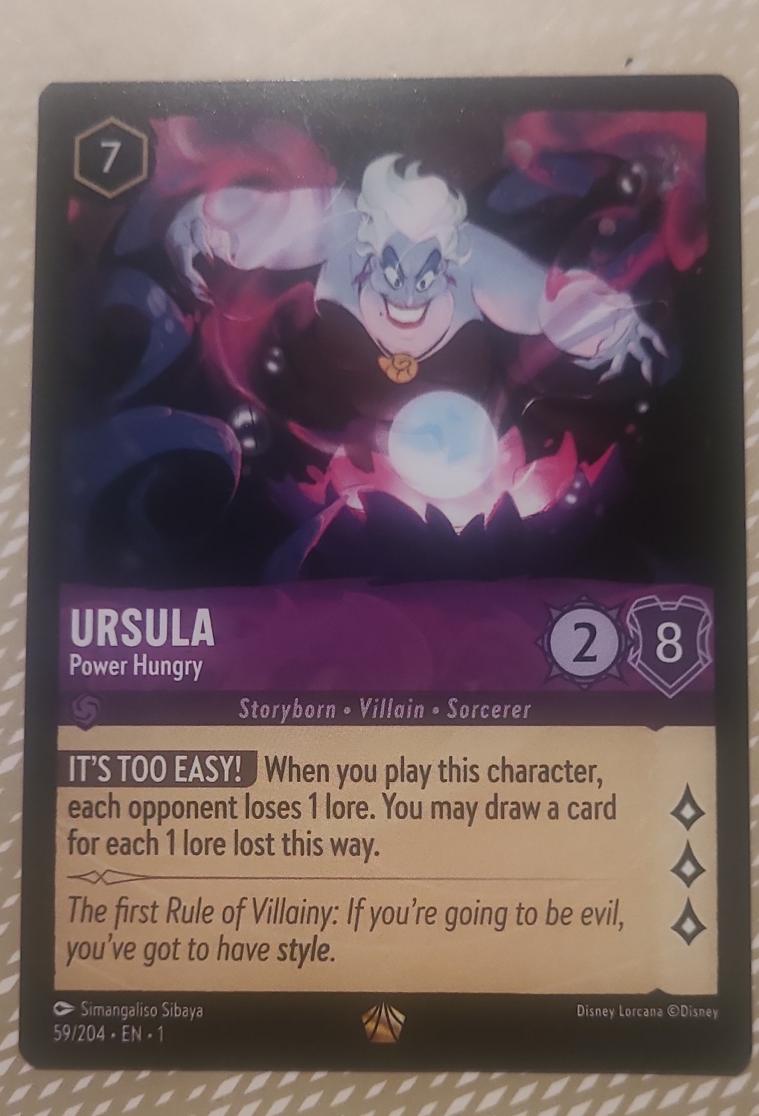 Ursula - Power Hungry 59/204 The First Chapter Regular