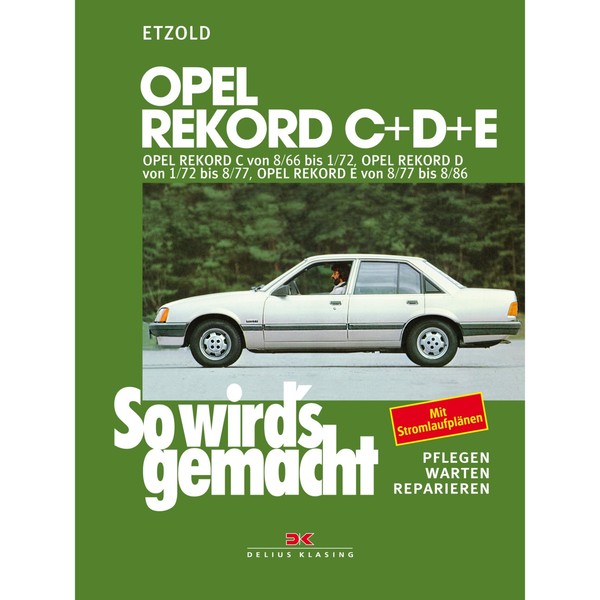 Opel Rekord D 01.1972-08.1977 So Wird's Gemacht Werkstatthandbuch Etzold-image