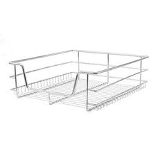 Kitchen Pull Out Cabinet Storage,6x600mm Sliding Wire Baskets Organiser Slide