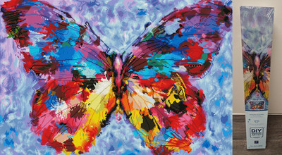 Diamond Art Club - Butterfly of Paradise by Yuri Malkov