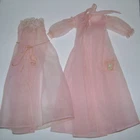 Vintage Mattel BARBIE NIGHTY NEGLIGEE Robe & Gown, 1959-64, Free Shipping!