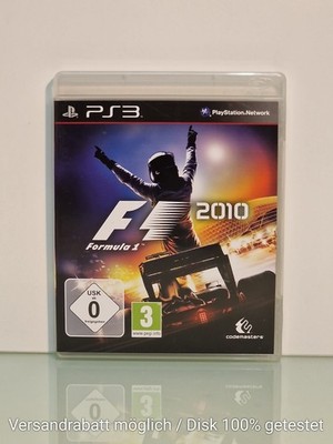 F1 Formula 1 2010 Zustand sehr gut CIB OVP Sony PlayStation 3 PS3
