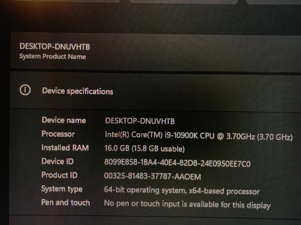 Gaming PC i9-10900K AMD Radeon RX 6800 XT, 16GB RAM, 750W Gold PSU, Thermaltake - Image 2 of 4