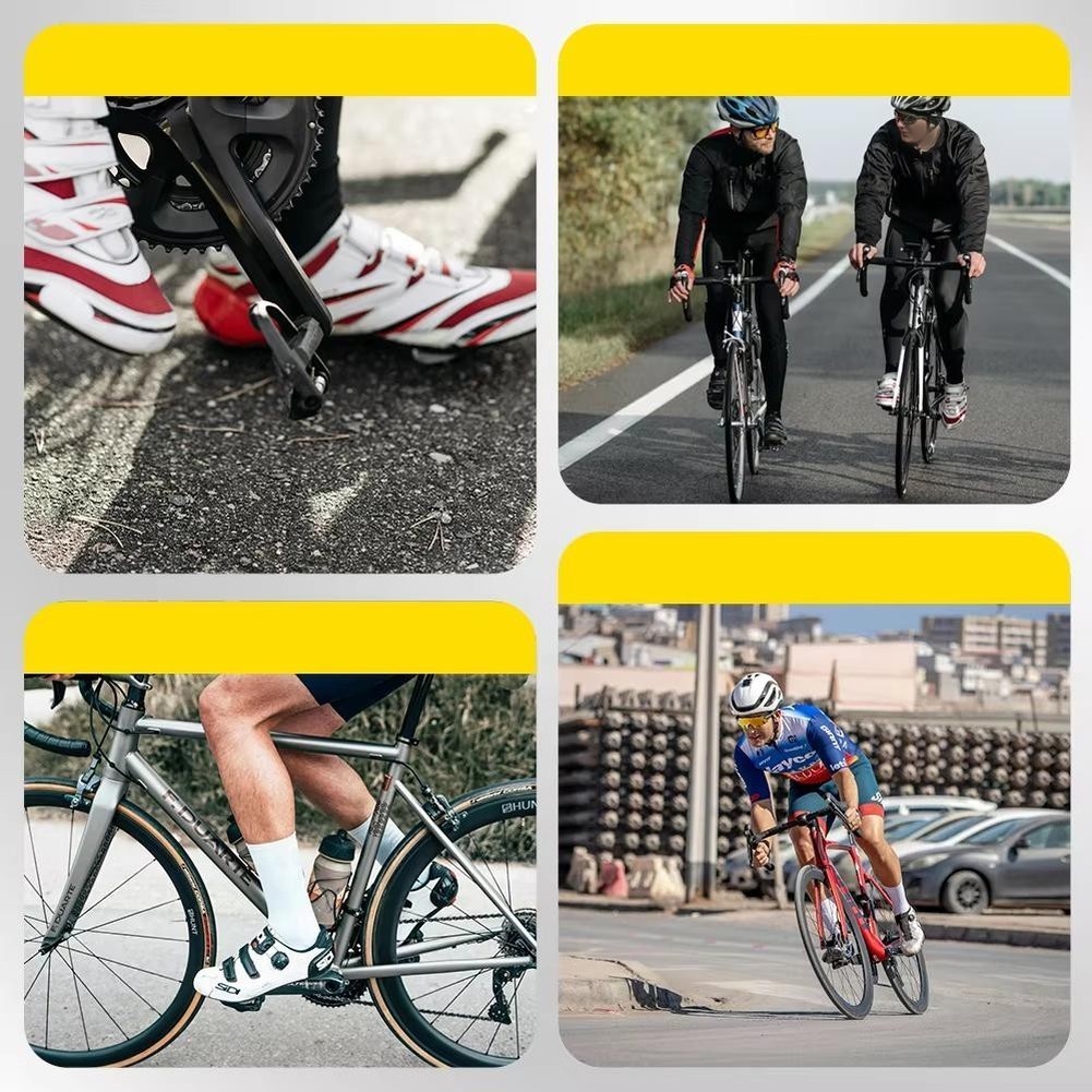 Per Bici da per corsa Liscio Adattatore Pedale Bici Prolunga Piede Bicicletta P foto 4