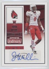 2016 Contenders Draft Picks College Ticket Jordan Williams-Lambert #124 Auto 2d7
