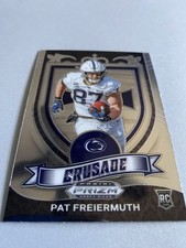 2021 Panini Prizm Draft Picks - Crusade Pat Freiermuth #173 Silver Prizm (RC)