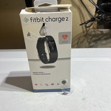 Fitbit Charge 2 HR Heart Rate Monitor Wearable Fitness Activity Tracker Black