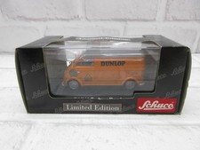 Model car 1/43 Schuco DKW Schnellaster Kasten Dunlop Orange