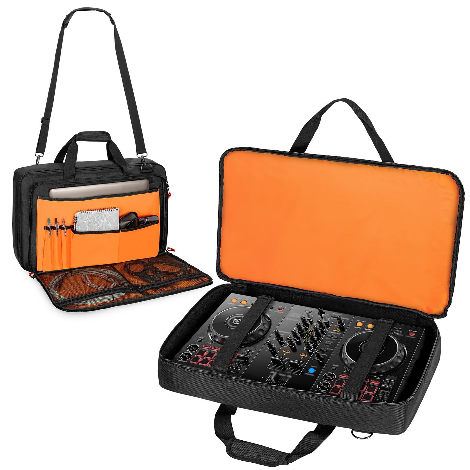DJ Controller Bag with Pioneer DDJ-FLX4/ DDJ-400/ DDJ-SB2/ DDJ-SB3/ DDJ-REV1,...