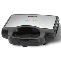 Clatronic St 3778 Schwarz-Inox 2 Fach Sandwichtoaster