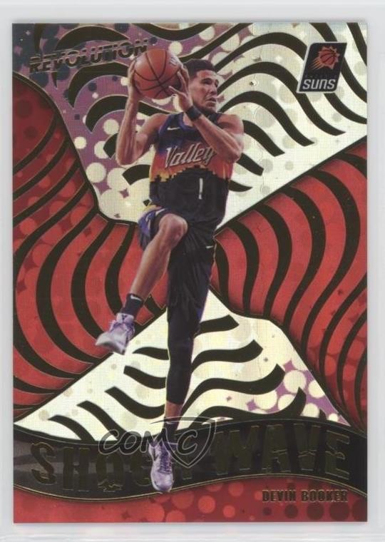 2021-22 Panini Revolution Shock Wave Devin Booker #9 2o7