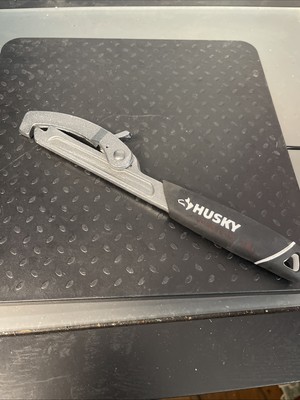 Husky Sink Wrench 12 Inch Lock Nut Cushion Grip Adjustable Tight Space Hand Tool