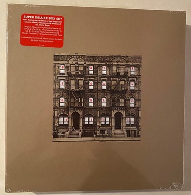 LED ZEPPELIN Physical Graffiti Jimmy Page NEW 3 x LP 3 x CD Super Deluxe Box Set