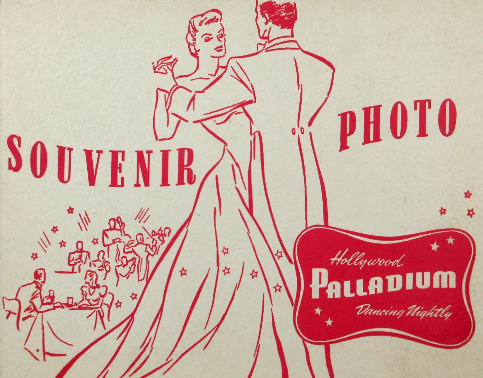 WWII USMC Marine Corps Sweetheart Hollywood Palladium Souvenir Photo