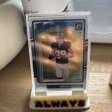 2024 Donruss Optic Rated Rookie #215 Brock Bowers RC