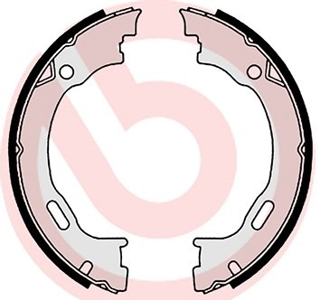 Brembo Bremsbackensatz, Feststellbremse Hinterachse U.A. FüR Chrysler, Dodge-image