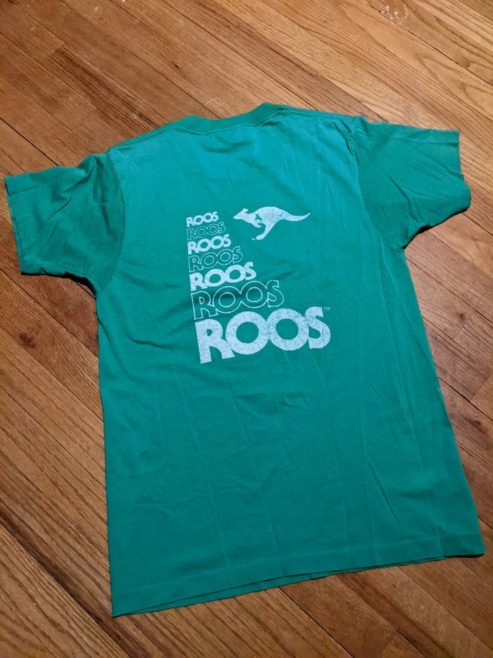 Camiseta De Colección Años 80 Screen Stars Para Hombre Roos Riverside Coliseum Run L Foto 2 de 4