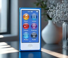 Apple iPod nano 7th Generation Mid 2015 Blue 16GB 