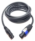 Speaker Adapter Cable XLR Female Coupler to Speakon Male Vers. lengths