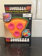 Schylling NeeDoh Squeezza Pizza Slice Squishy Peelable Cheese NEW 25300NAB